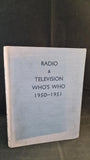 Radio & Television Who's Who 1950-1951, Vox Mundi, 1950