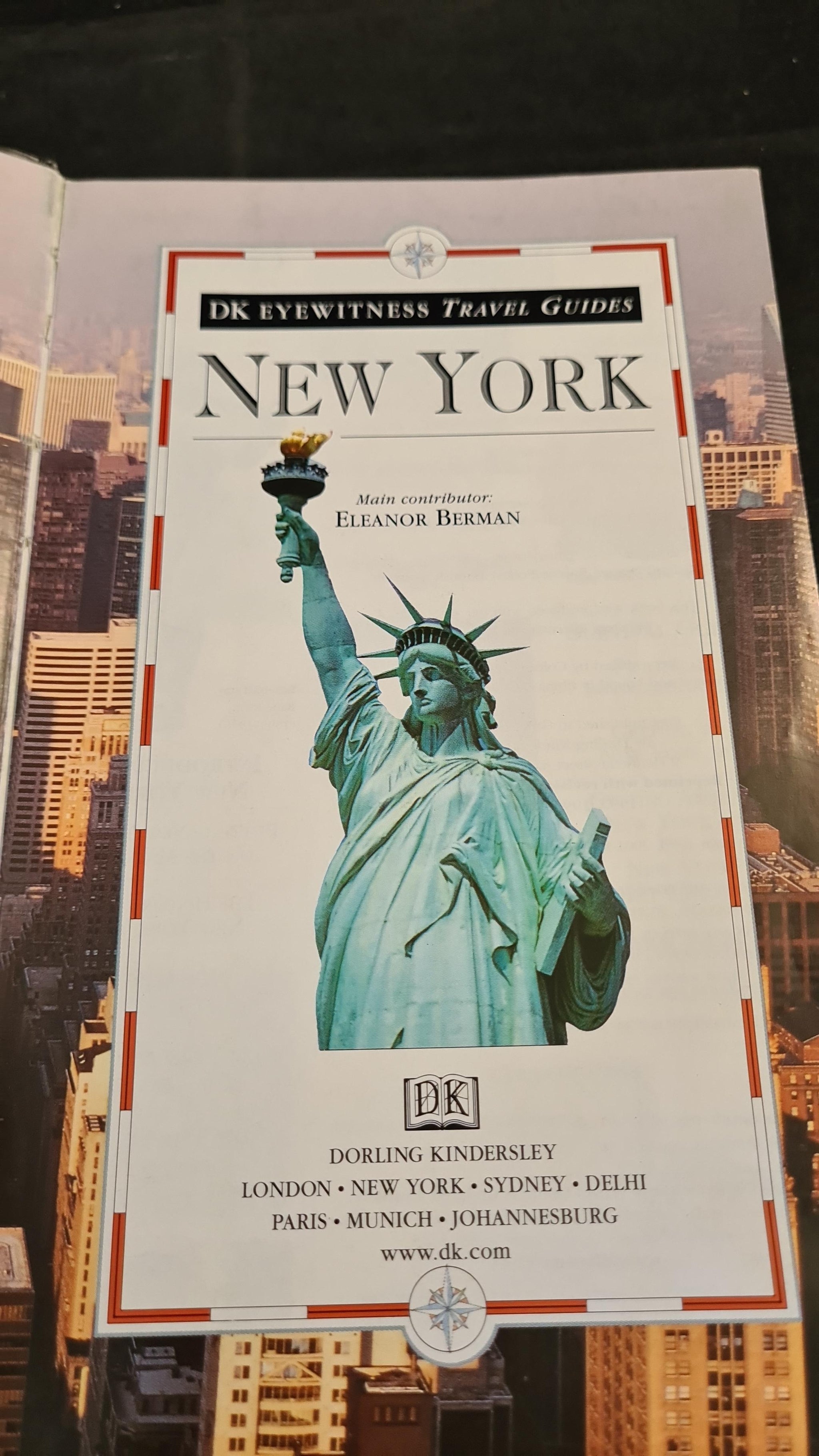 【中古】 Eyewitness New York City/DK PUB/Eleanor Berman Eyewitness Travel Guide to New York (revised) (Dk Eyewitness