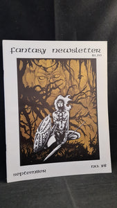 Fantasy Newsletter Volume 3 Number 9 Whole 28 September 1980