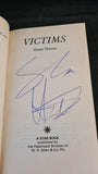 Shaun Hutson - Victims, Star Book, 1988, Signed, First Paperbacks Edition