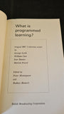 Peter Montagnon - What is programmed learning? BBC TV, 1965, Paperbacks