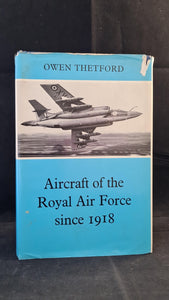 Owen Thetford - Aircraft of the Royal Air Force since 1918, Putnam, 1971