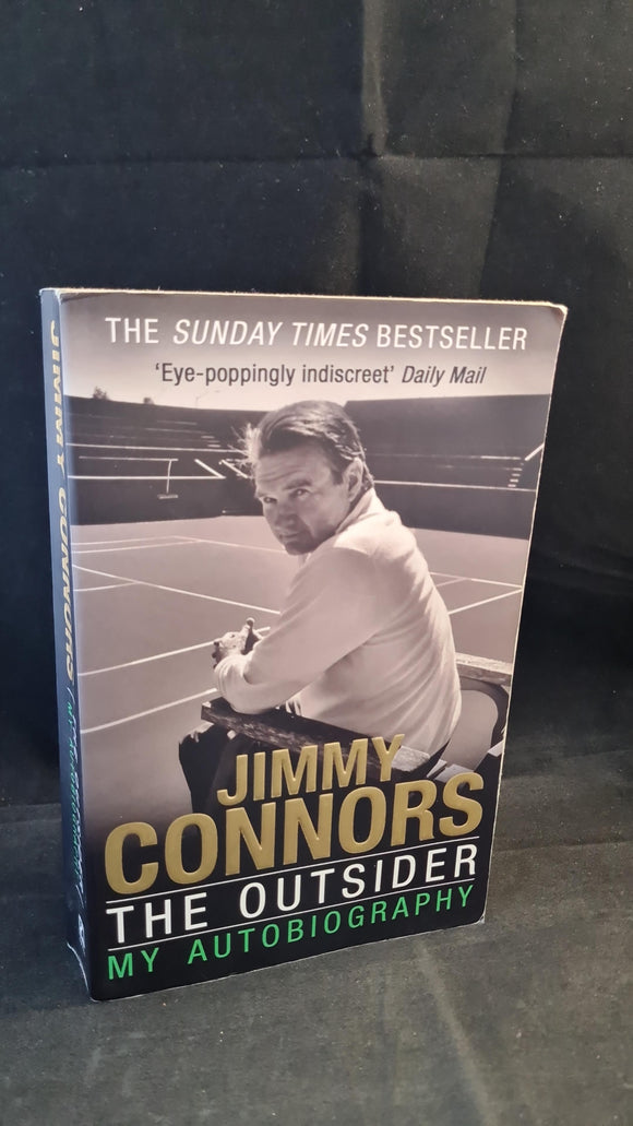 Jimmy Connors My Autobiography - The Outsider, Corgi Books, 2014, Paperbacks