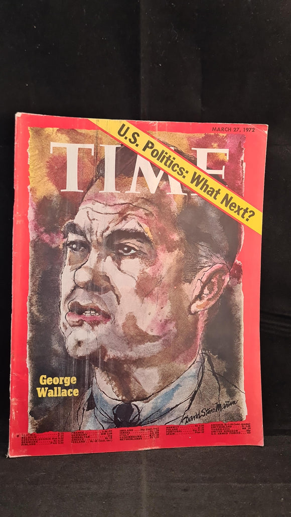 Hedley Donovan - Time Magazine March 27 1972