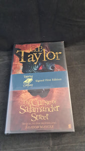 G P Taylor - The Curse of Salamander Street, Faber & Faber, 2006, Signed First Edition