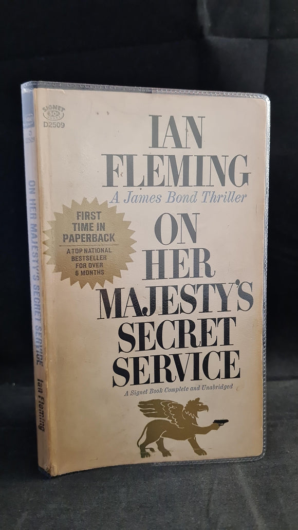 Ian Fleming - On Her Majesty's Secret Service, Signet Books, 1964, Paperbacks