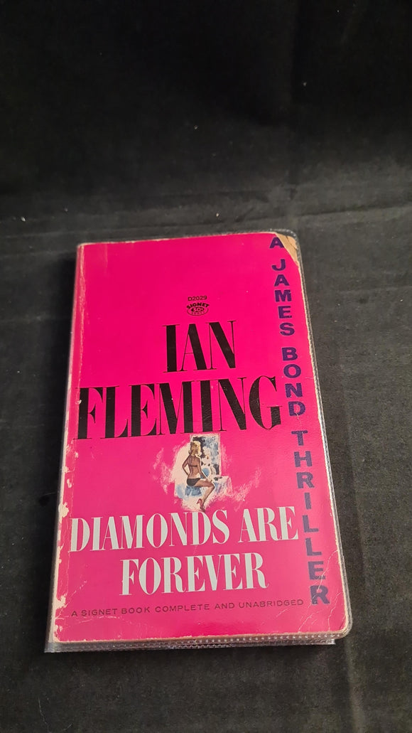 Ian Fleming - James Bond, Diamonds Are Forever, Signet Book, 1956, Paperbacks