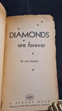 Ian Fleming - James Bond, Diamonds Are Forever, Signet Book, 1956, Paperbacks