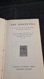 The Apocrypha, Oxford University Press