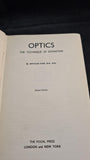 Arthur Cox - Optics, The Technique of Definition, Focal Press, 1943