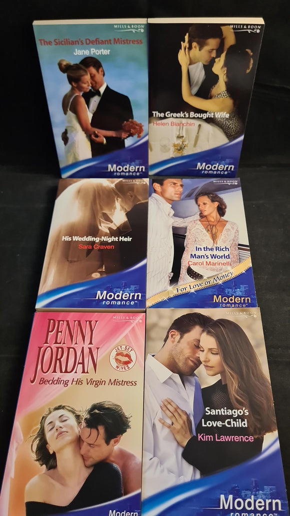 Mills & Boon - Carol Marinelli - In the Rich Man's World, 2005, Six Romance Novels