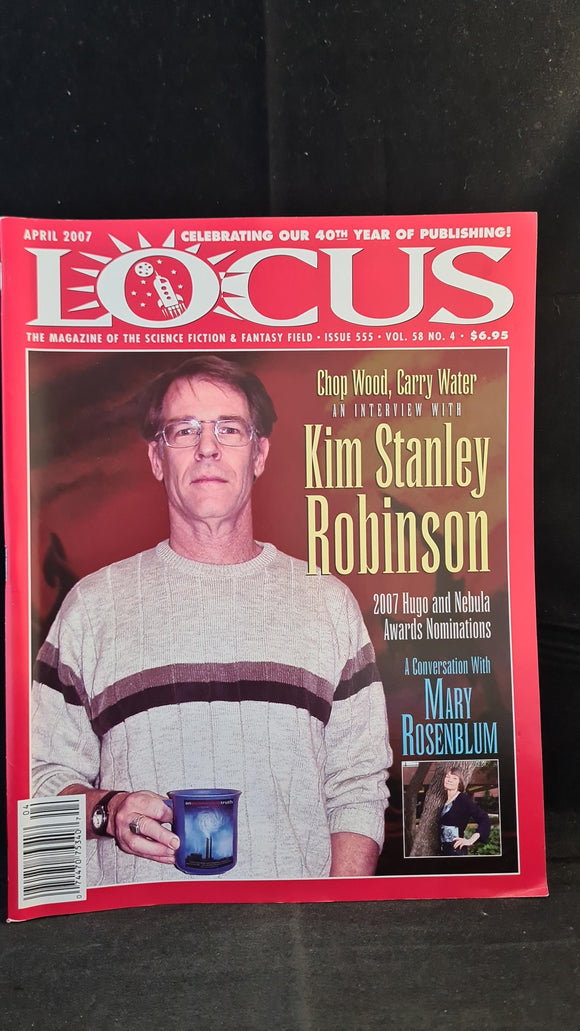 Charles N Brown - Locus Magazine April 2007 Issue 555 Volume 58 Number 4