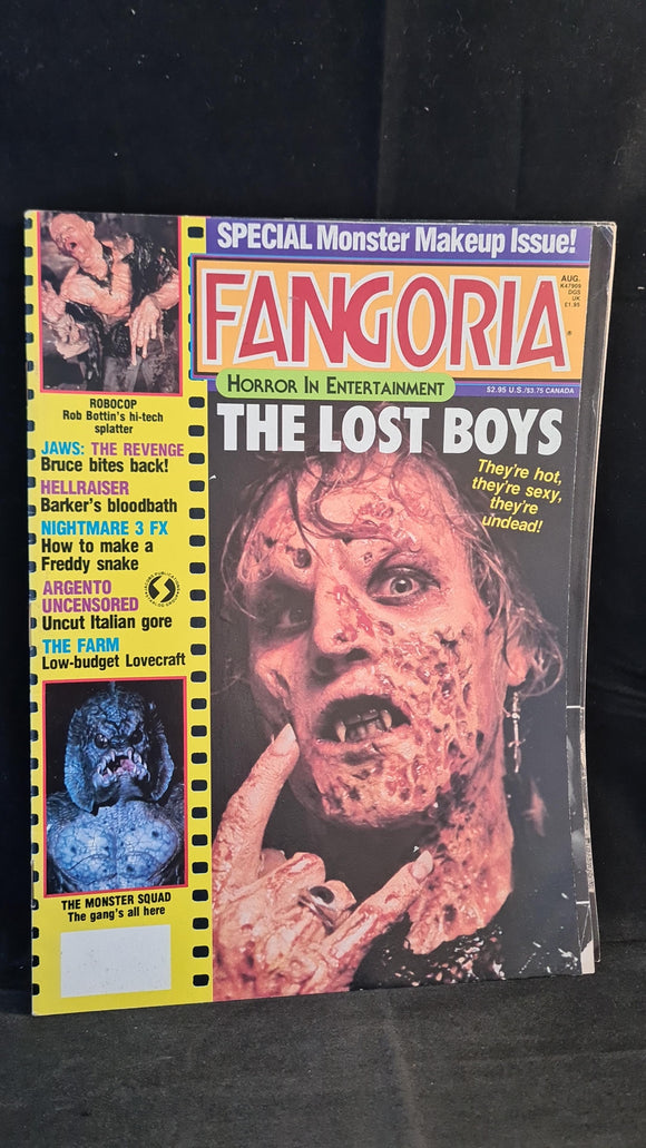 Fangoria Magazine Number 66 August 1987