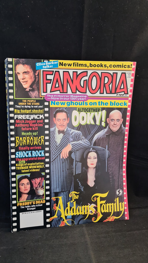 Fangoria Magazine Number 109 January 1992