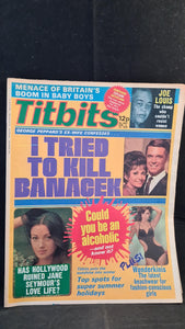 Titbits Magazine 1976, 1977, 1979, 1981, Eight copies