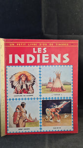 Huberman - Les Indiens, deuz cops d'or, 1957, Sticker Book, French Edition