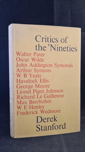 Derek Stanford - Critics of the 'Nineties, Roy Publishers, 1970