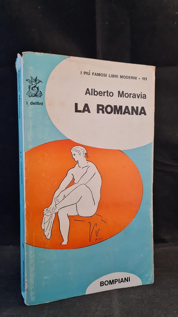 Alberto Moravia - La Romana, Bompiani, 1947, Paperbacks, Italian Copy