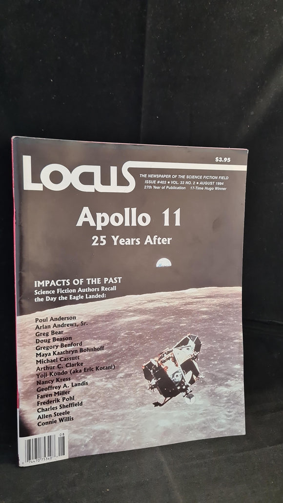 Charles N Brown - Locus Magazine August 1994 Issue 403 Volume 33 Number 2