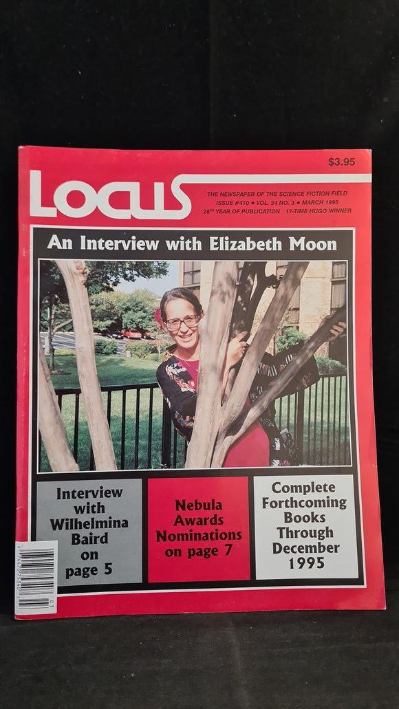 Charles N Brown - Locus Magazine March 1995 Issue 410 Volume 34 Number 3