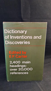 E F Carter - Dictionary of Inventions and Discoveries, Muller, 1966