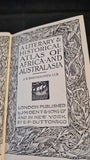 J G Bartholomew - A Literary & Historical Atlas of Africa & Australasia, J M Dent, no date