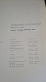 Sotheby's 3 February 2004, Impressionist & Modern Art : Works on Paper, London