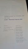 Sotheby's 4 February 2004, Impressionist & Modern Art, Surrealist Art, London