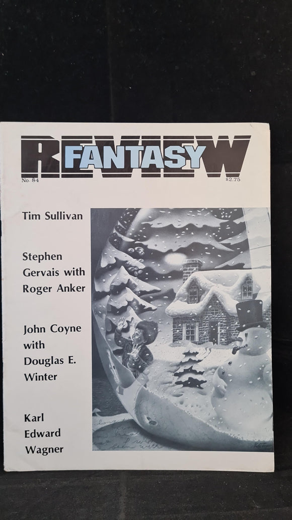 Fantasy Review Number 84 - October 1985 Volume 8, Number 10