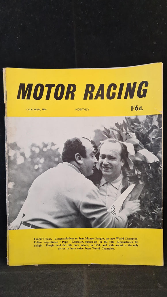 Motor Racing Monthly October 1954