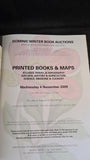 Dominic Winter Book Auctions - Printed Books & Maps 4 November 2009