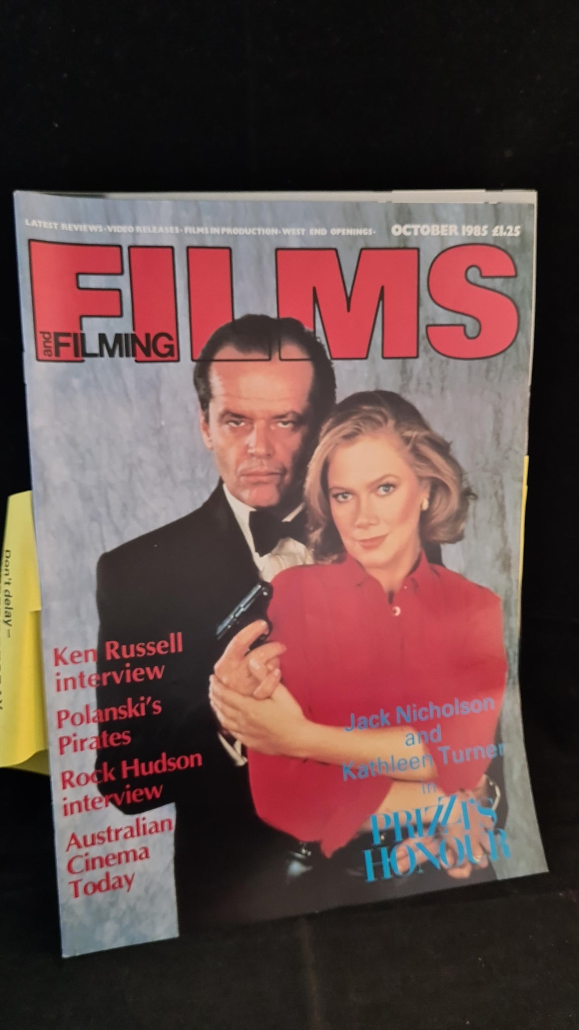 Magazine Filming Films and Filming Magazine Issue Number 373, October 1985 – Richard ...
