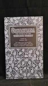 Trollopiana Number 16 February 1992, The Journal of The Trollope Society