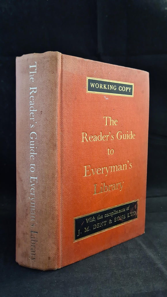 A J Hoppe - The Reader's Guide To Everyman's Library, J M Dent, 1960