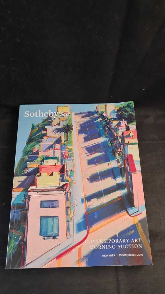 Sotheby's Auction 15 November 2019, Contemporary Art, New York