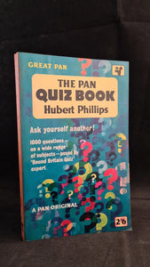 Hubert Phillips - The Pan Quiz Book, Pan Books, 1961, Paperbacks