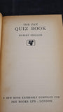 Hubert Phillips - The Pan Quiz Book, Pan Books, 1961, Paperbacks