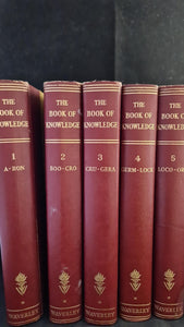 Gordon Stowell - The Book of Knowledge in Eight Volumes, Waverley Book Company, no date