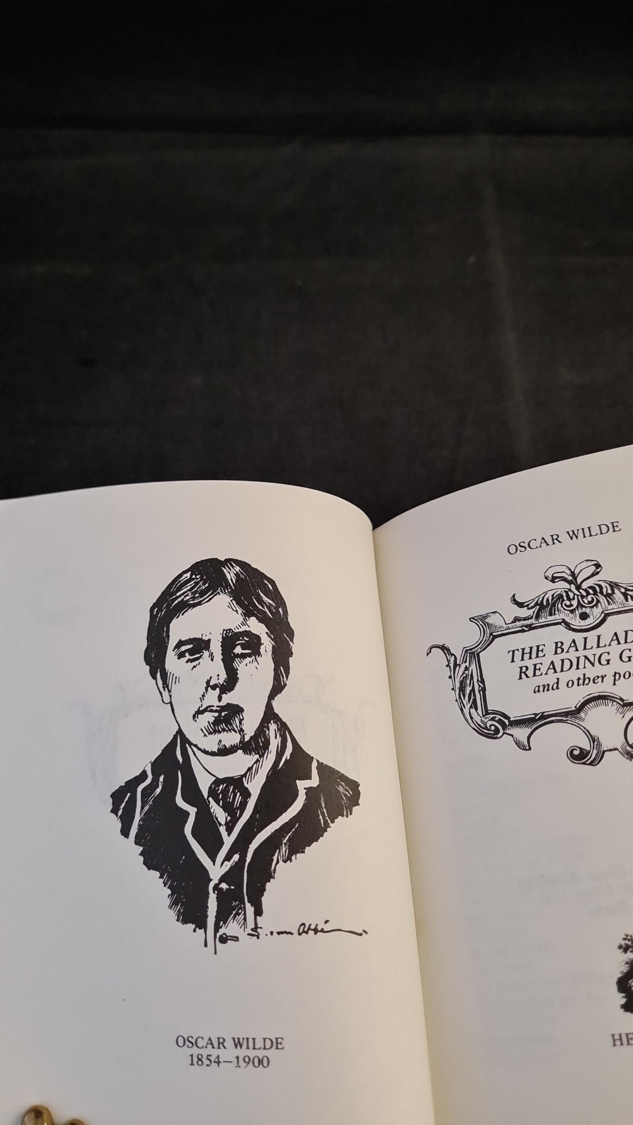 Livre Oscar Wilde – Ballade De La Geôle De Reading – Édition 1942 Illustrée Numérotée