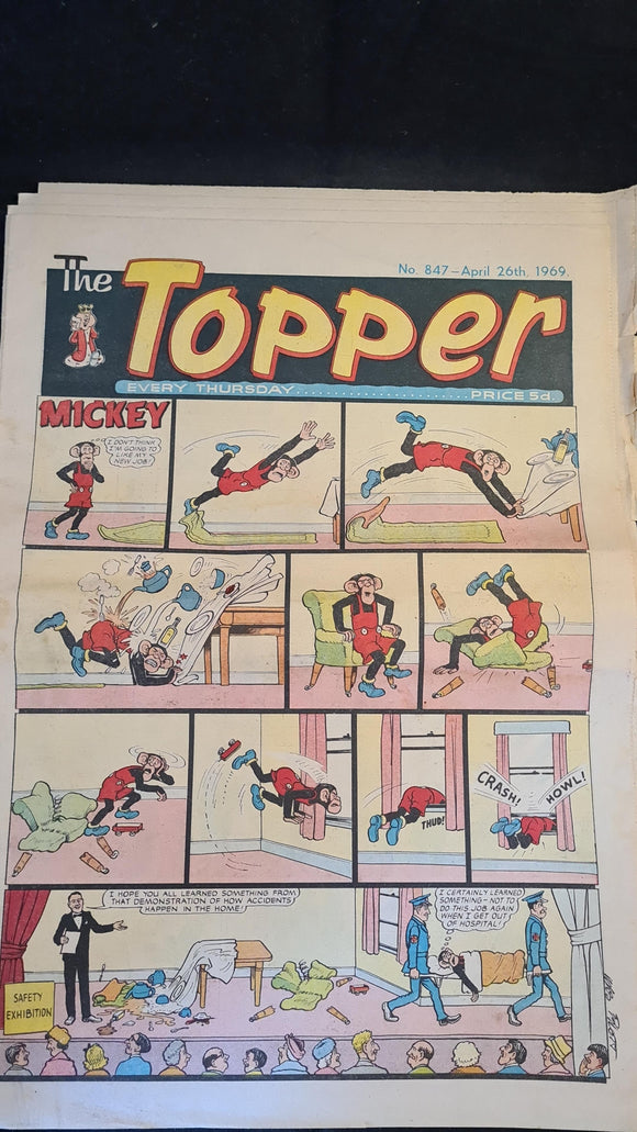 The Topper Number 847 April 26th 1969, D C Thomson