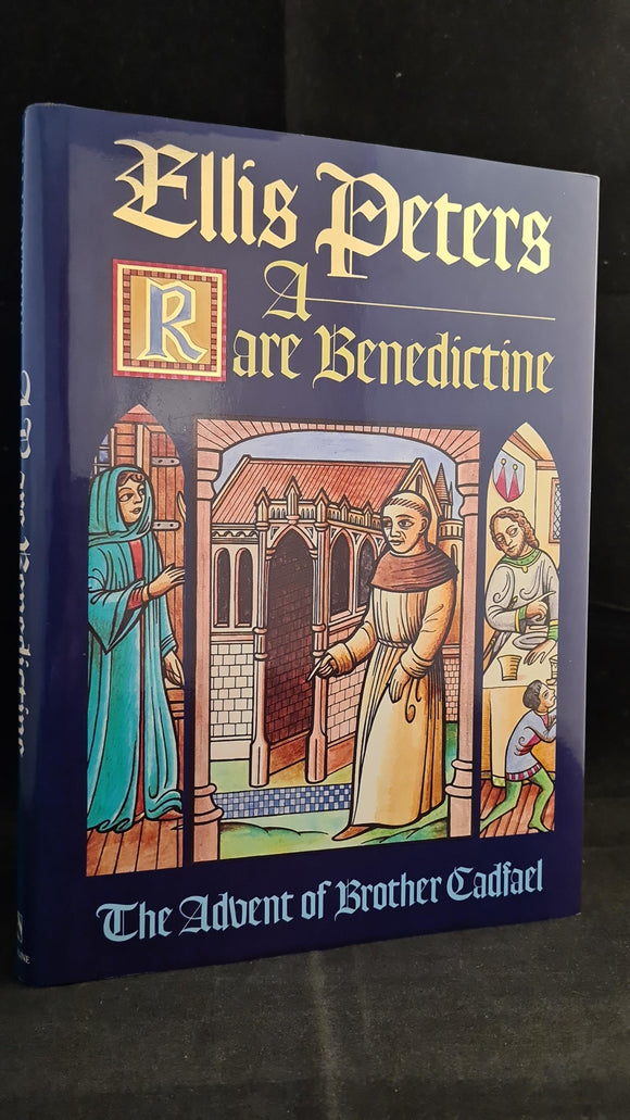 Ellis Peters - A Rare Benedictine, Headline, 1988, First Edition, Signed