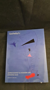 Sotheby's 19 June 2012, Art, Impressionist & Modern Art, London