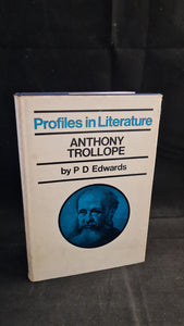 P D Edwards - Profiles in Literature, Anthony Trollope, Routledge & Kegan Paul, 1968