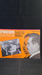 Focus on Film, Number 18 Summer 1974