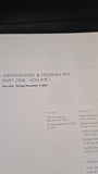 Sotheby's 5 November 2002, Impressionist & Modern Art, New York