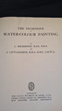 L Richmond - The Technique of Water-Colour Painting, Isaac Pitman, no date