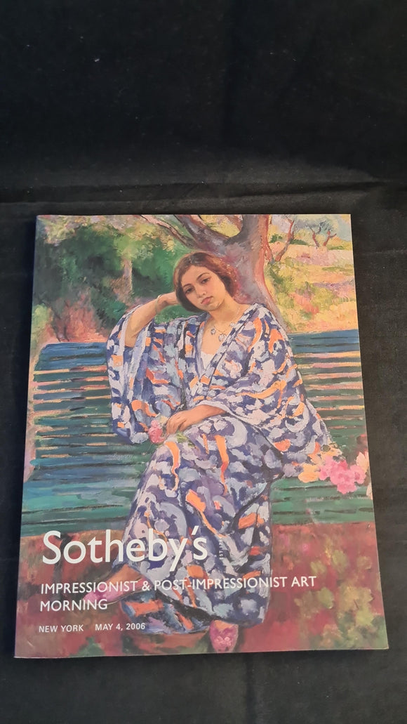 Sotheby's Auction 4 May 2006, Impressionist & Post-Impressionist Art, New York