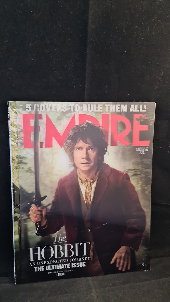 Empire Magazine Issue 282 December 2012, Limited Edition Cover, Bilbo