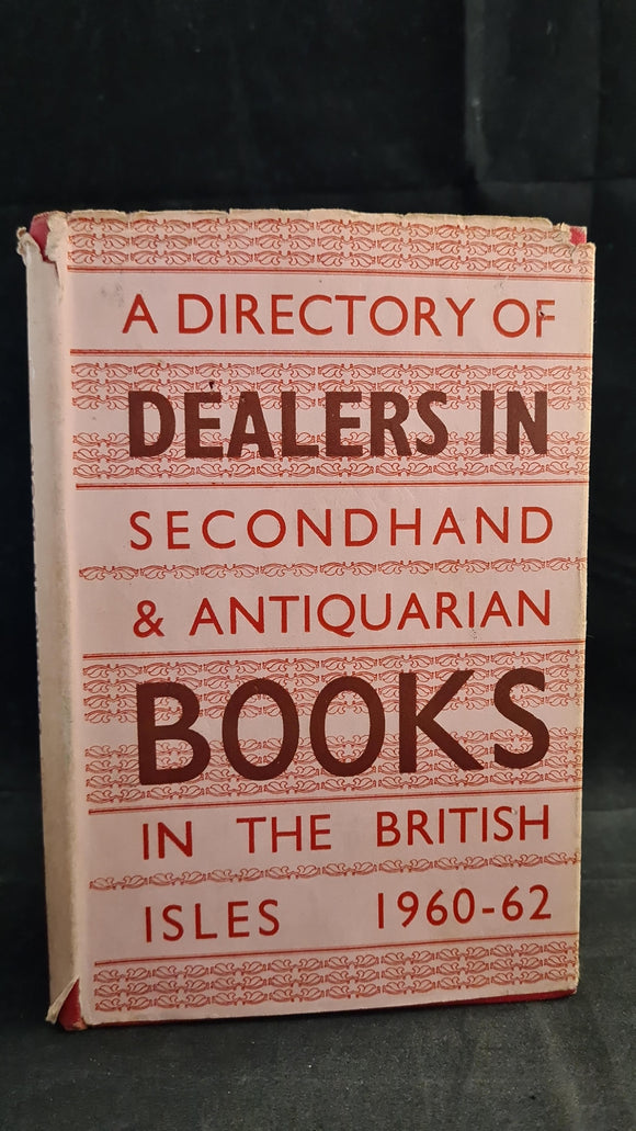 Dealers in Secondhand and Antiquarian Books in the British Isles 1960-62, Sheppard, 1961