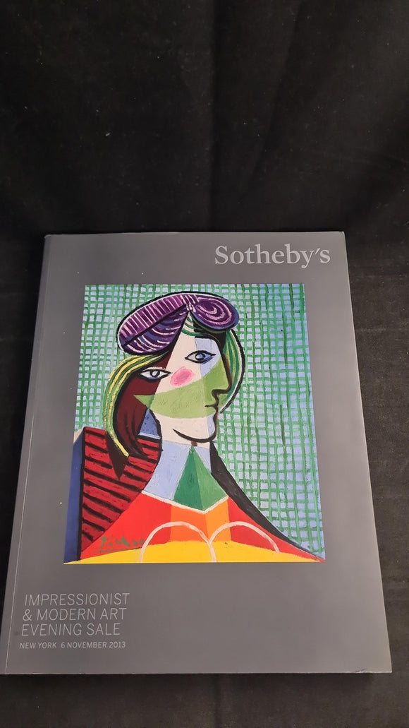 Sotheby's Auction 6 November 2013, Impressionist & Modern Art, New York